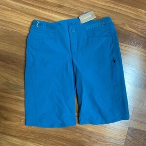 Patagonia Women’s Dirt Craft Bike Shorts, Size 6, NWT, Stellar Blue